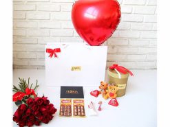 باکس گل ولنتاین و شکلات